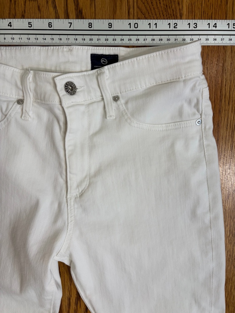 AG White Skinny Jeans - Picture 4 of 8